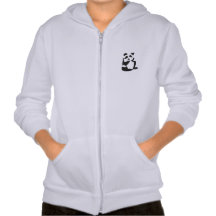 Jaqueta do velo da panda