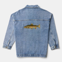 Jaqueta Vintage Rainbow Trout Denim