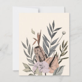 Jardim Botânico Boho - Ilustração Floral
