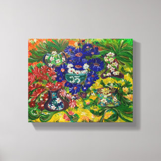 Jardim da Alegria - Pintura da Canvas Om