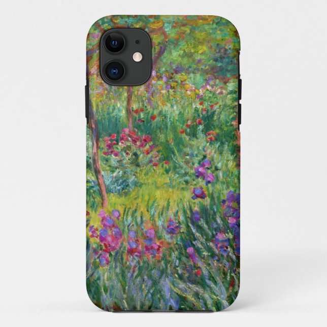 Jardim da íris de Monet em capas de iphone de (Verso)