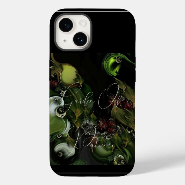 "Jardim da Paciência", Apple iPhone 14 Case (Verso)