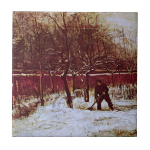 Jardim da Paróquia em Nuenen por Vincent van Gogh