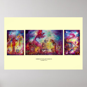 JARDIM DA POSTER DE SOMBRAS PERDIDAS