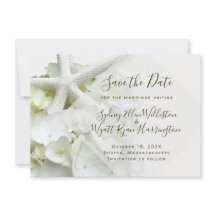 Jardim da praia Salve o Anúncio de Casamento de Da