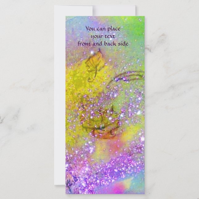 JARDIM DAS SOMBRAS PERDIDAS - Cartão de Rack Detal (Frente)