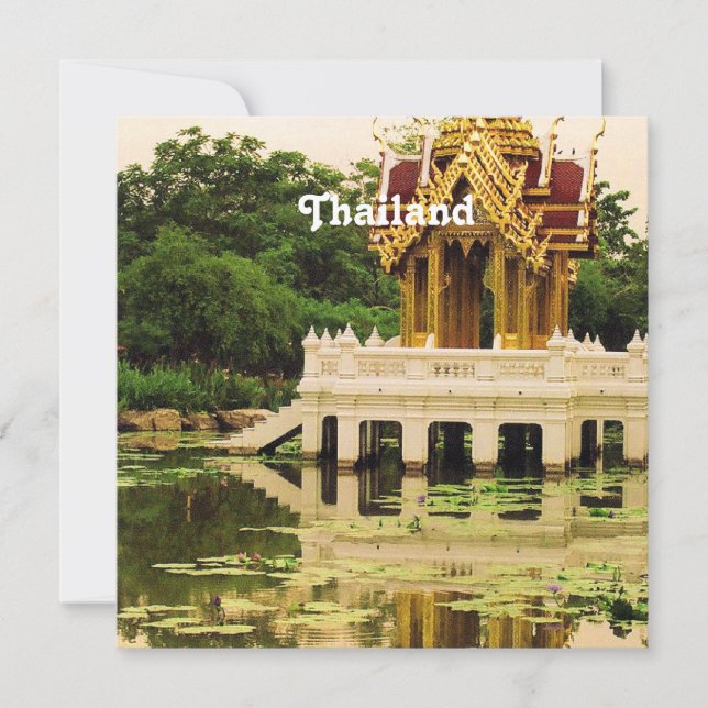 Jardim de Água da Tailândia (Frente)