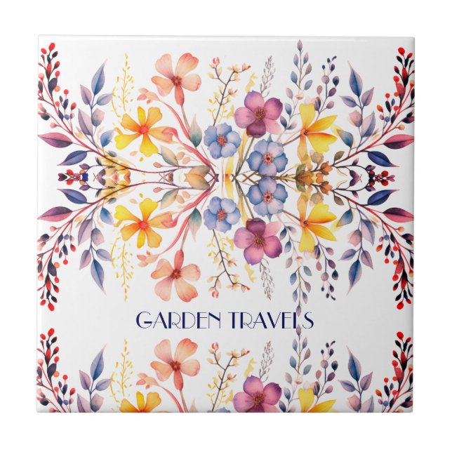 Jardim de Aquarela (Frente)