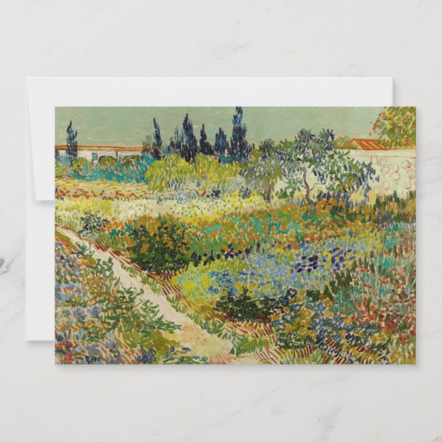 Jardim de Arles | Vincent van Gogh (Frente)
