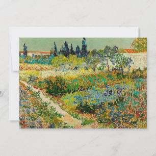 Jardim de Arles   Vincent van Gogh