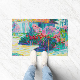 Jardim de arte fino de 24" x tapete de porta de 36
