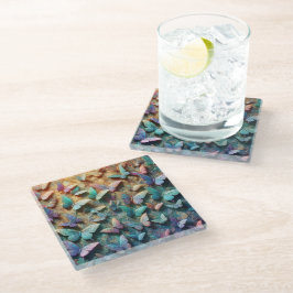 Jardim de Borboletas Iridescentes Mousepad