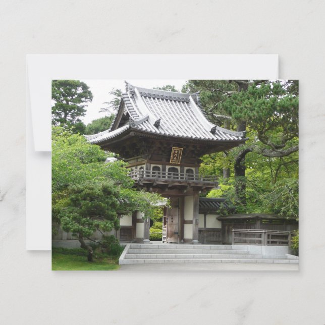 Jardim de chá japonês em São Francisco (Frente)