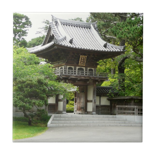 Jardim de chá japonês em São Francisco (Frente)