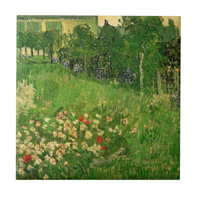 Jardim de Daubigny por Vincent van Gogh, Le Jardin (Frente)