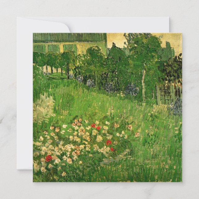 Jardim de Daubigny por Vincent van Gogh, Le Jardin (Frente)