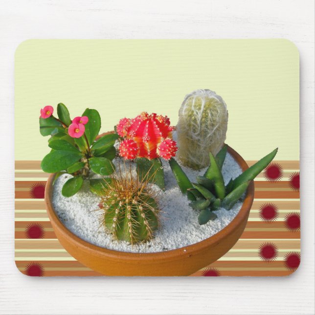 Jardim de Desh Cactus #1 Mousepad (Frente)