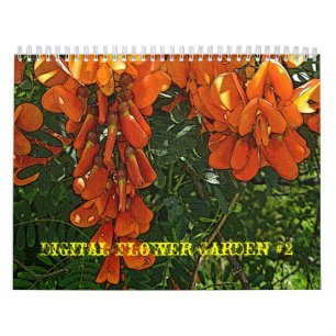 Jardim de Flor Digital Calendário nº 2
