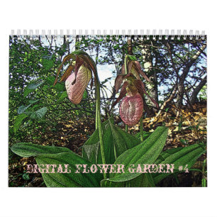Jardim de Flor Digital Calendário nº 4