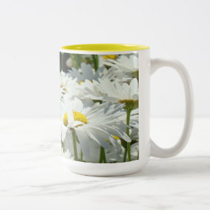 Jardim de Flores de Margaridas Canecas de café per