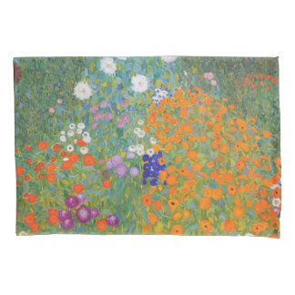 Jardim de Flores por Gustav Klimt