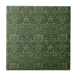 Jardim de Flores William Morris -Verdes