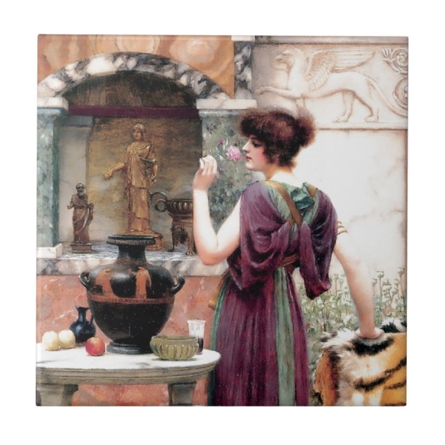 Jardim de Godward da mulher de Pompeii (Frente)