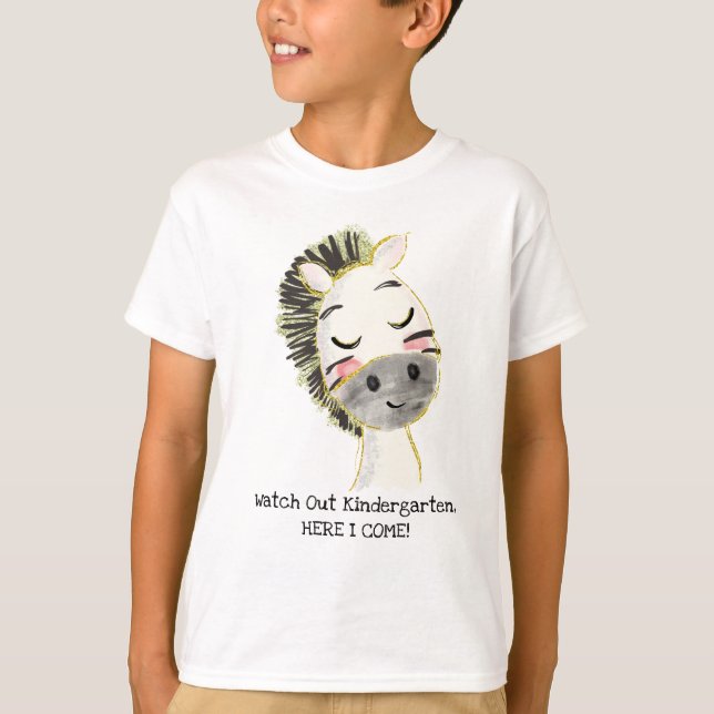 Jardim de Infância Aqui Eu Venho Camisa (Frente)