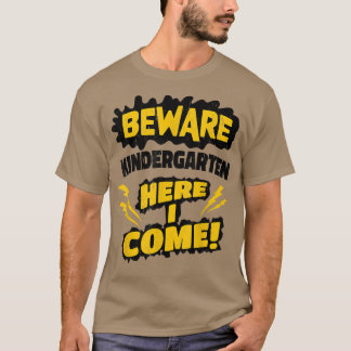 Jardim de Infância Aqui Eu Venho Camisa para Jardi