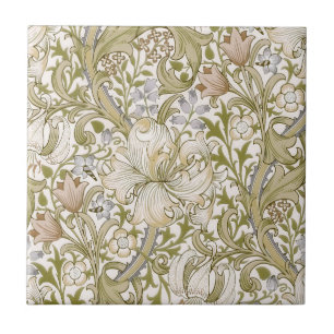 Jardim de Lírio Dourado Clássico de William Morris