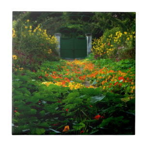 Jardim de Monet, Giverny, França no outono