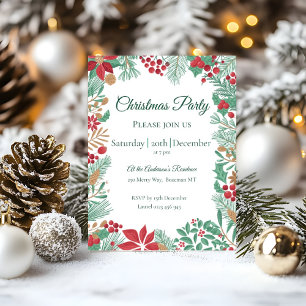 Jardim de Natal   Convite de festas