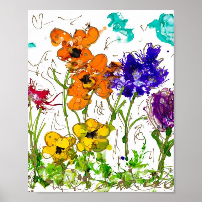 Jardim de Paz de Lovitude Poster (Frente)