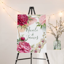 Jardim de Peônia e Orquídea Floral Glam Casamento 