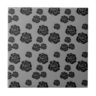 Jardim de Rosas Negras Flor Amante da Jardinagem