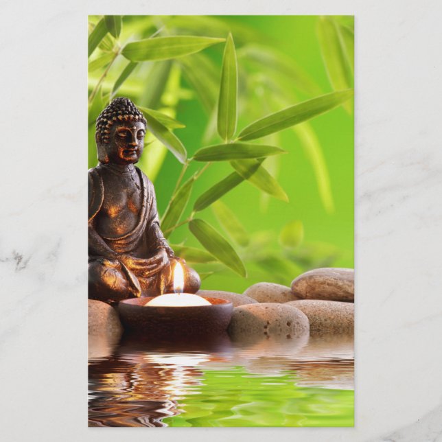 jardim de serenidade do buddha zen (Frente)