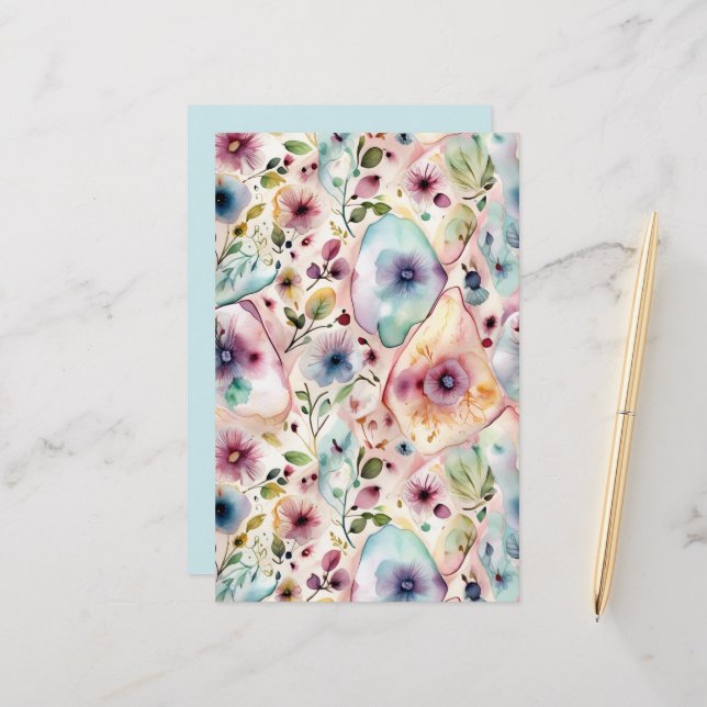 Jardim de Sonho de Aquarela (Frente/Verso In Situ)