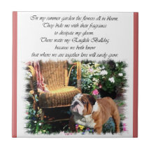 Jardim de Verão de Buldogue Inglês