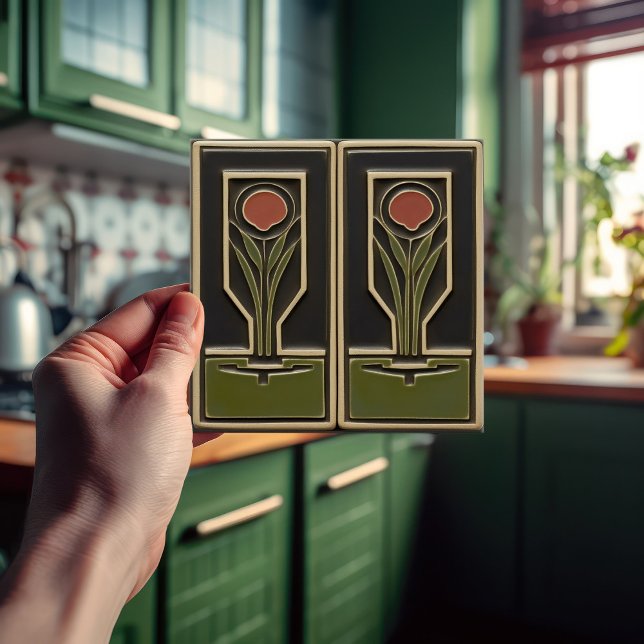 Jardim do Abstrato do século médio Florais Estufa (Criador carregado)