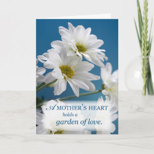 Jardim do Amor com Cartão de Dia de as mães Religi