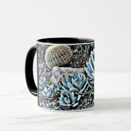 Jardim do cacto na caneca de Orion