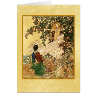 Jardim do cartão do paraíso