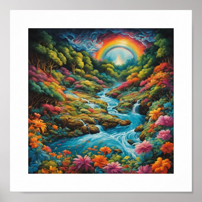 Jardim do Éden Poster (Frente)