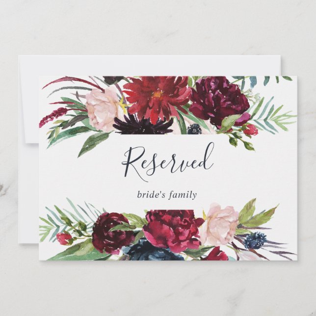 Jardim do outono | Borgonha Reservada (Frente)