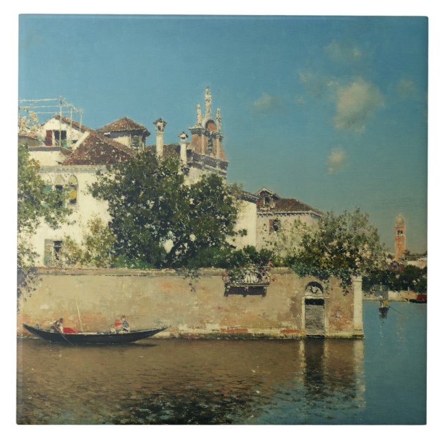 Jardim do Palácio Vendramin em Veneza (Frente)