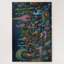 Jardim do Unicórnio Quebra-cabeça