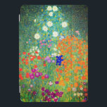 Jardim Flor Gustav Klimt<br><div class="desc">capa de ipad com a pintura a óleo do Jardim Flor de Gustav Klimt (1906). Um belo jardim de flores roxas,  vermelhas,  brancas,  azuis e laranja. Um presente de excelente para fãs de Arte Nouveau e de Arte Austríaca.</div>