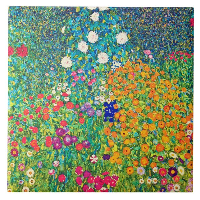 Jardim Flor, Gustav Klimt (Frente)