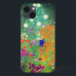 Jardim Flor Gustav Klimt<br><div class="desc">capas de iphone com a pintura a óleo do Jardim Flor de Gustav Klimt (1906). Um belo jardim de flores roxas,  vermelhas,  brancas,  azuis e laranja. Um presente de excelente para fãs de Arte Nouveau e de Arte Austríaca.</div>