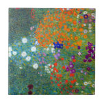 Jardim Flor Gustav Klimt<br><div class="desc">Uma casa de campo ou um jardim de flores,  como pintado por Gustav Klimt.</div>